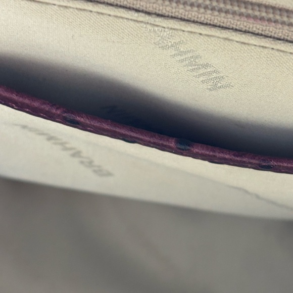 Brahmin Burgundy Handbag - Picture 6 of 8